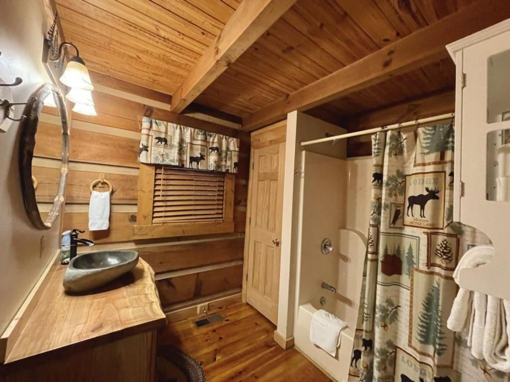 Peaceful Tellico View Home With Private Hot Tub Tellico Plains Kültér fotó