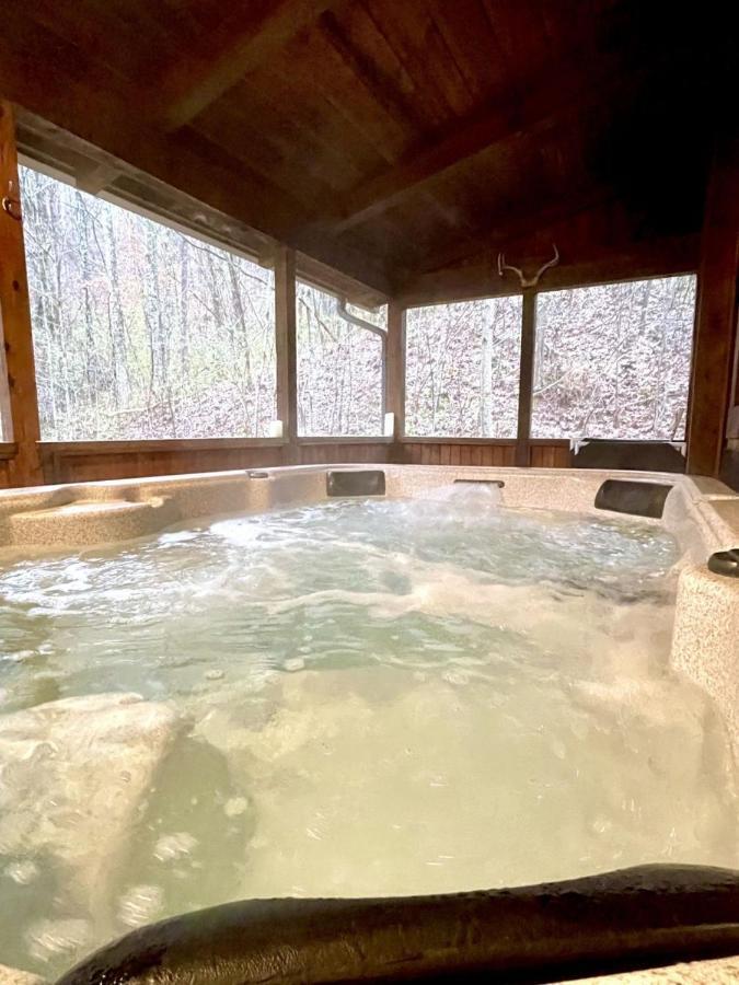 Peaceful Tellico View Home With Private Hot Tub Tellico Plains Kültér fotó